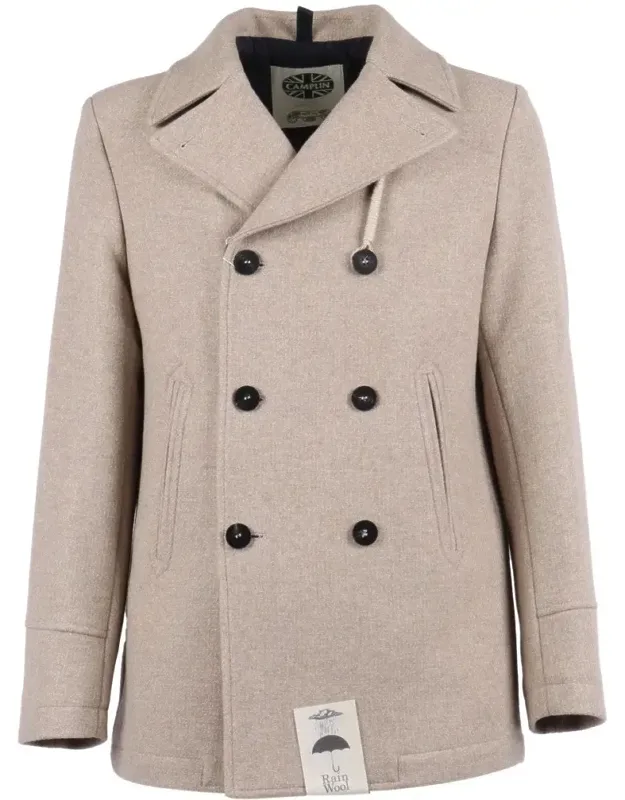 Island - Double-breasted Wool Coat