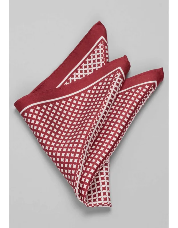 Geo 4-print Pocket Square