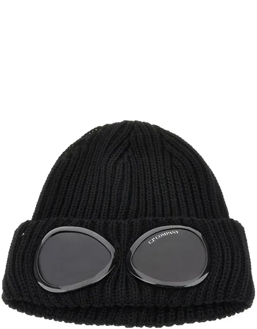 Goggle Lenses Wool Beanie Hat