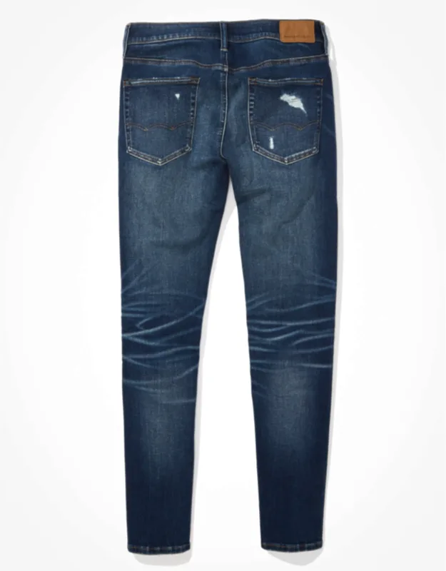 Airflex+ Athletic Skinny Patched Jeans