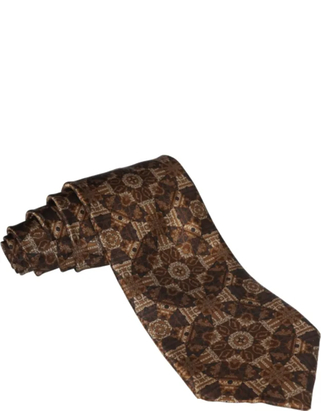 Paisley Silk Tie - 100% Silk Made In Italy