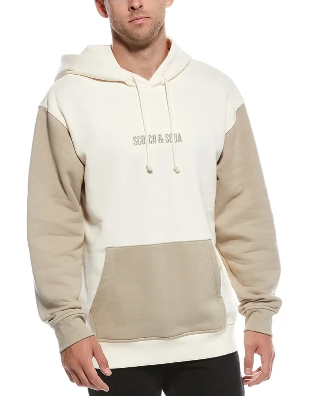 Relaxed Fit Colorblock Hoodie