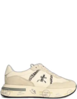 Leather Blend Sneakers