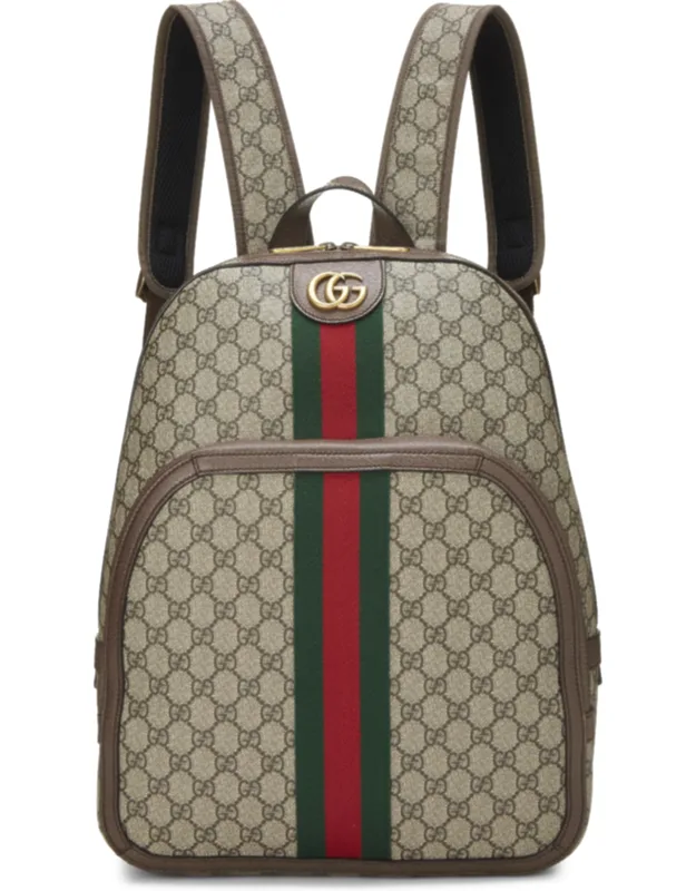 Original Gg Supreme Canvas Ophidia Backpack Medium