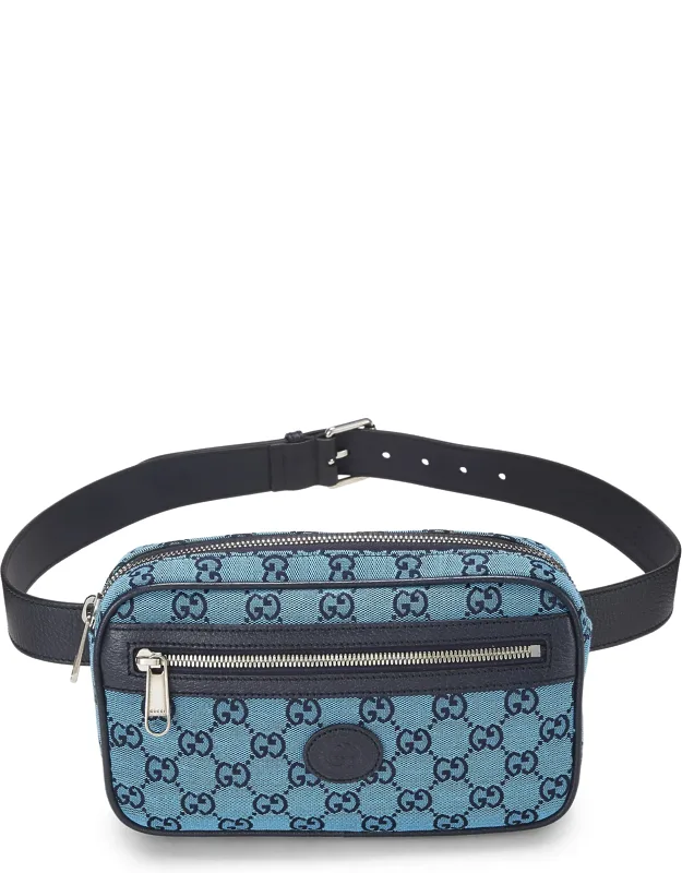 Gg Marmont Canvas Belt Bag