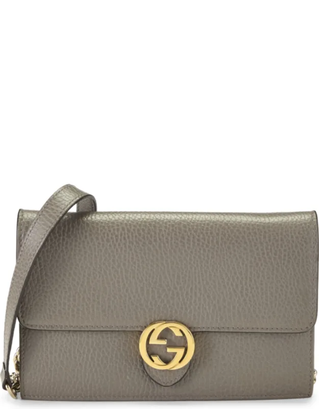 Leather Wallet On Chain (woc) Small