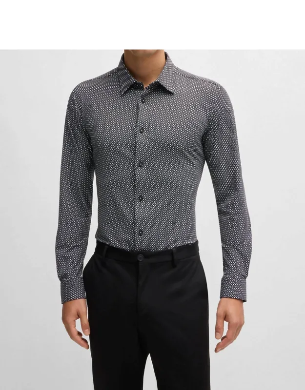 Technical Stretch Monogram Shirt