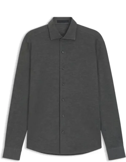 Slim-fit Shirt In Cotton Jersey