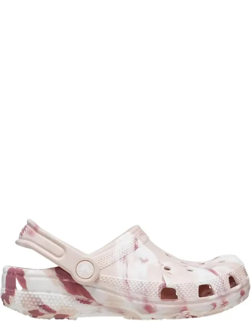 Classic Marbled Tie-dye Clogs