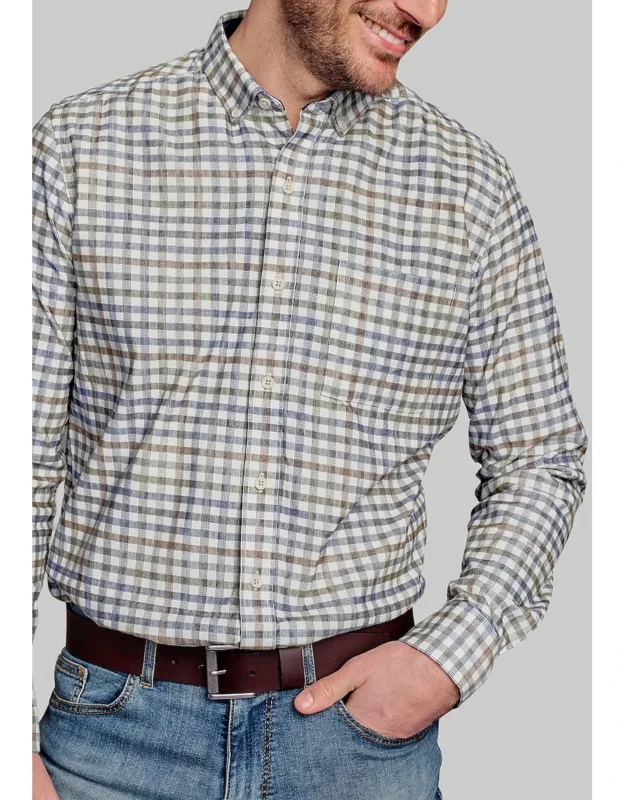 Tailored Fit Corduroy Casual Shirt
