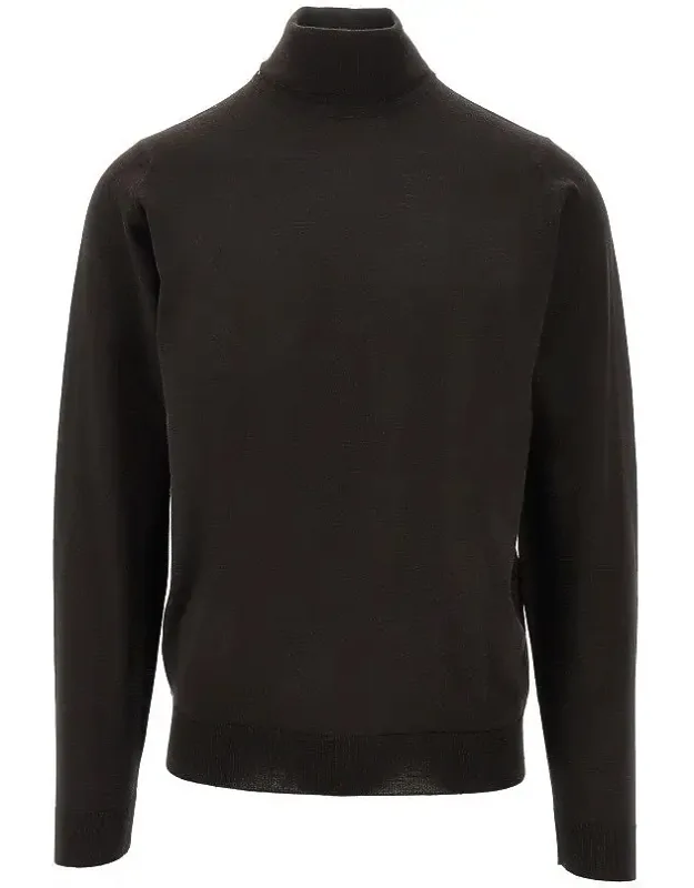 Merino Wool Turtleneck Sweater