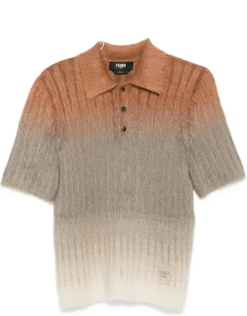 Gradient-effect Polo Shirt