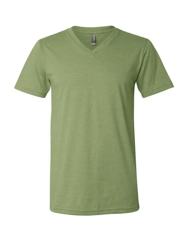 Heather V-neck Tee