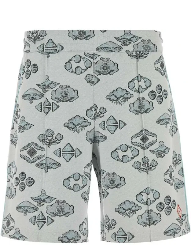 Casablanca Jacquard Track Shorts