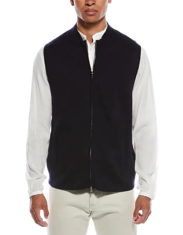 Bayswater Cashmere & Silk-blend Gilet