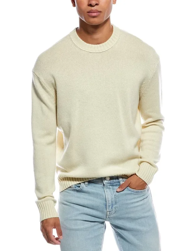 Wool & Cashmere-blend Crewneck Sweater