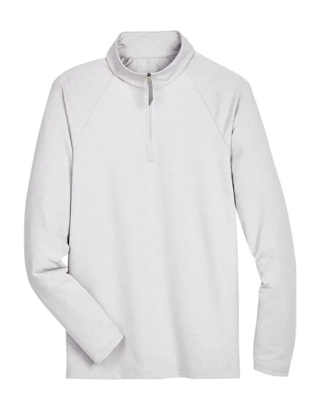 Crownlux Performance Clubhouse Micro-stripe Quarter-zip Pullover