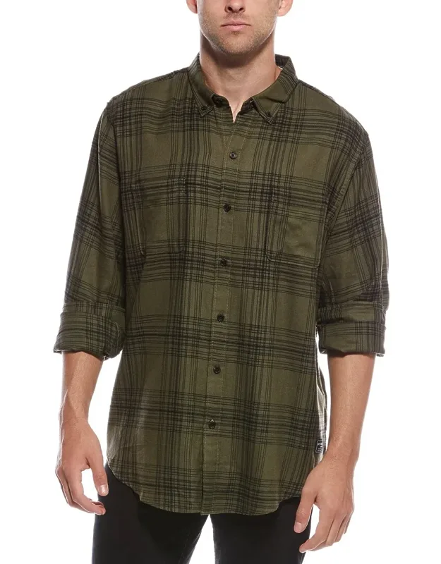 Textured Plaid Shirt