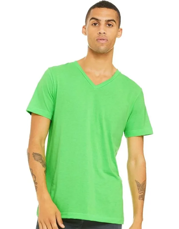 Heather V-neck Tee