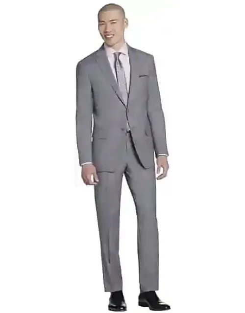 Slim Fit Wool Blend 3-piece Suit
