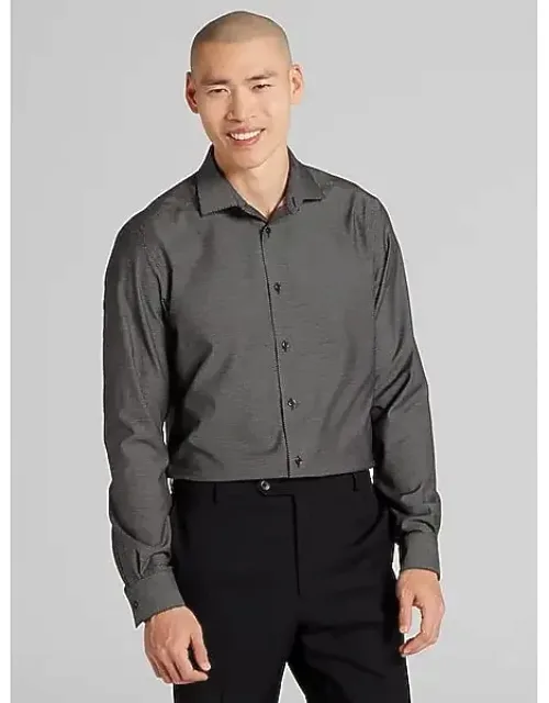 Big & Tall Slim Fit Check Sport Shirt