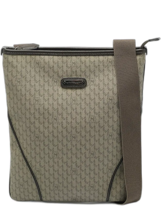 Signature Coated Canvas Messenger Bag