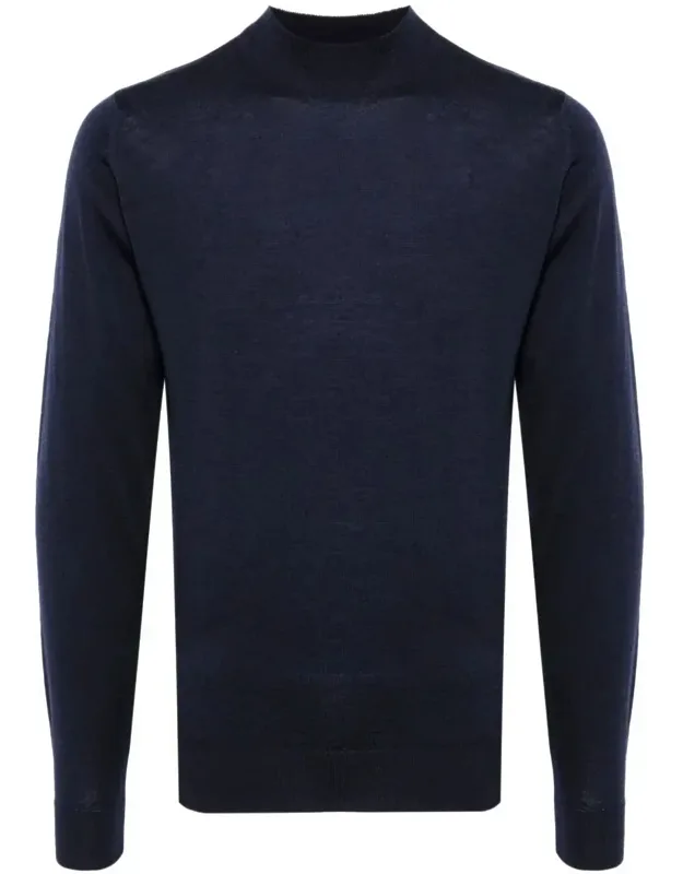 Extra Fine Merino Wool Turtle Neck Sweater