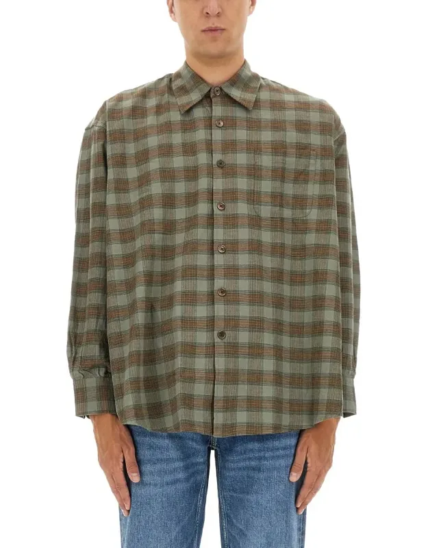 Our Legacy Plaid Shirt 100% Cotton