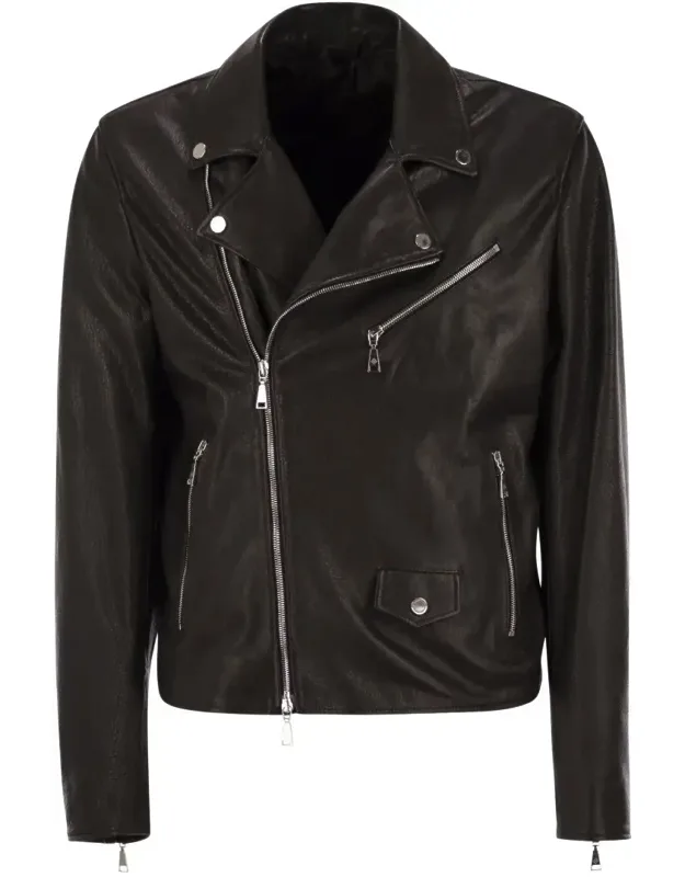 Lambskin Biker Jacket