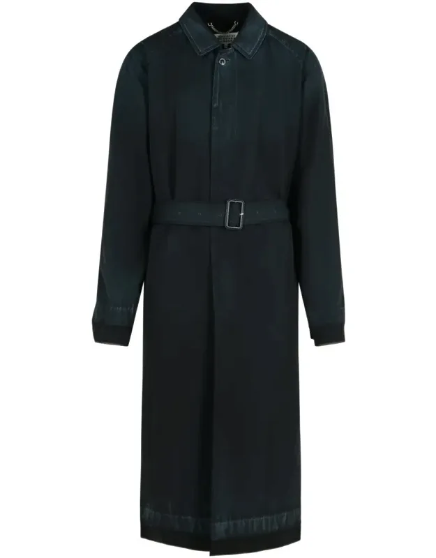 Virgin Wool Trench Coat