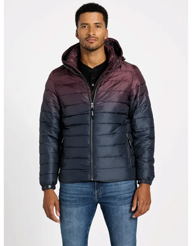 Ombre Puffer Jacket