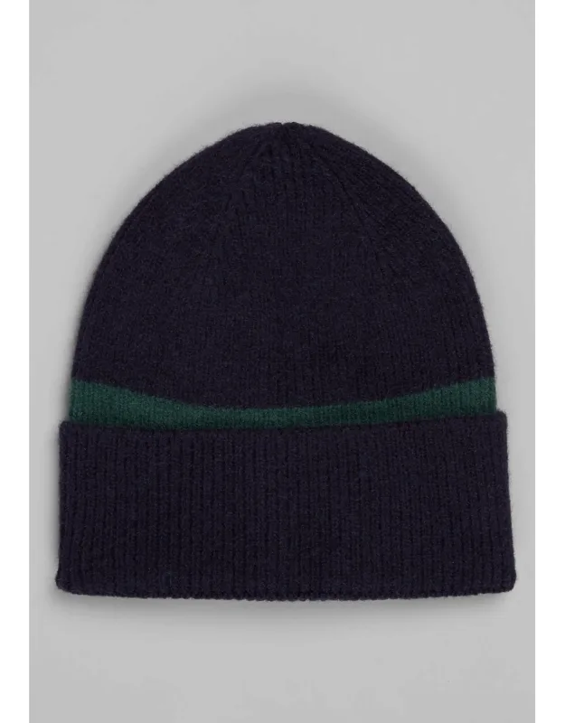 Engineered Stripe Beanie
