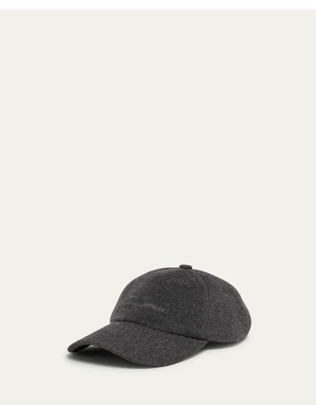Wool Logo Baseball Cap