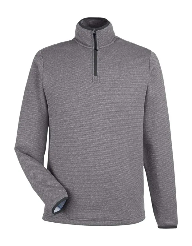 Venture Heathered Stripe Quarter-zip Pullover