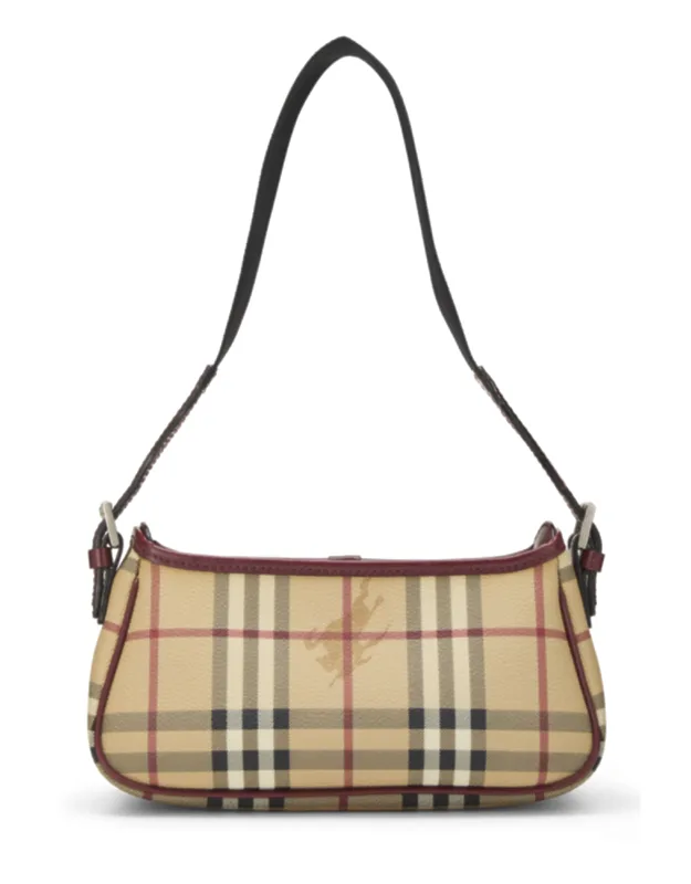 Haymarket Check Canvas Shoulder Bag Mini