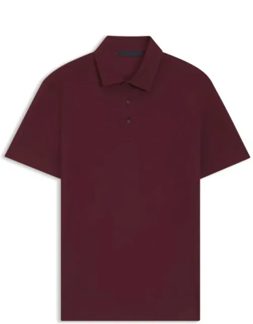 Beckham Polo Shirt In Cotton And Silk