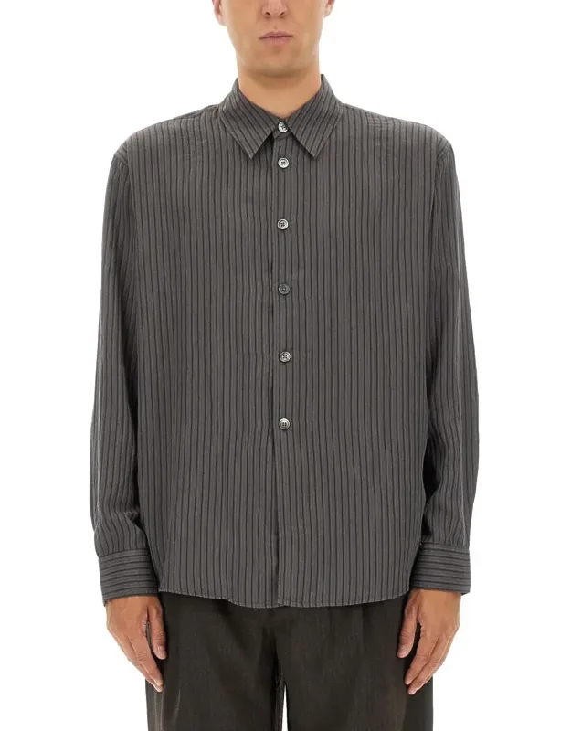 Contrasting Striped Shirt