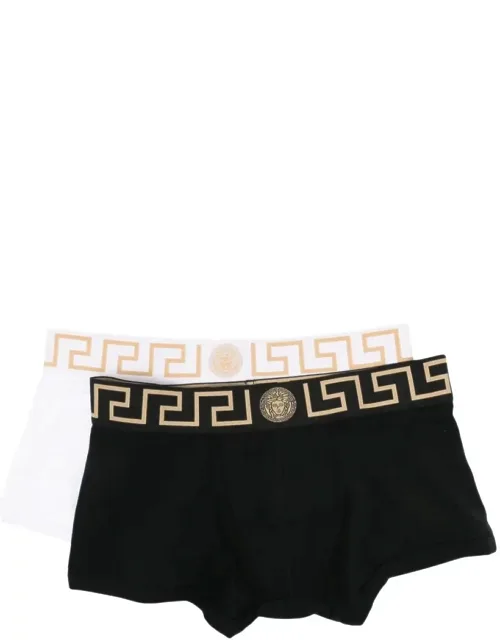 Set Of 2 Boxers With Greca Trim