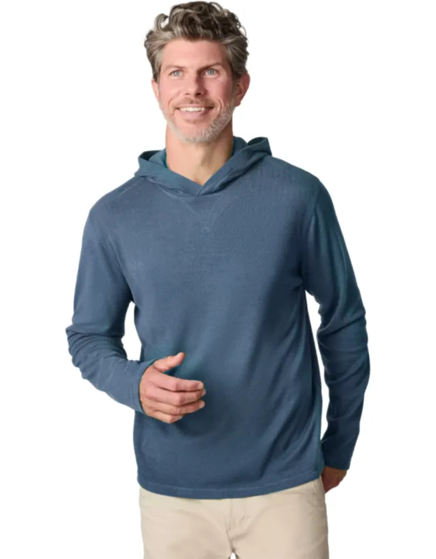 Sueded Pique Long Sleeve Hoodie