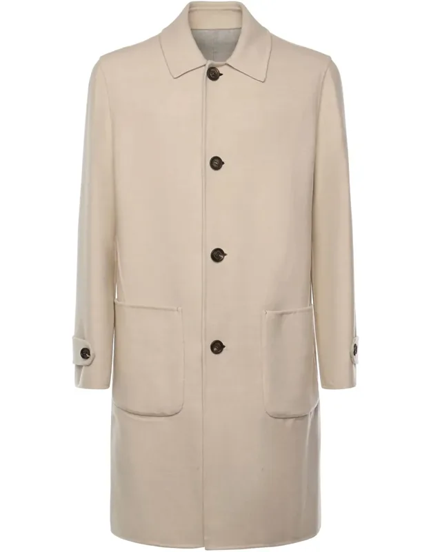 Reversible Wool Coat