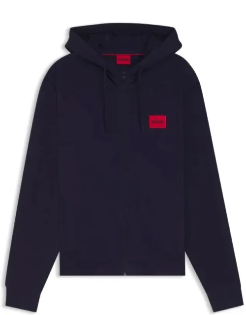 Cotton-terry Zip-up Hoodie