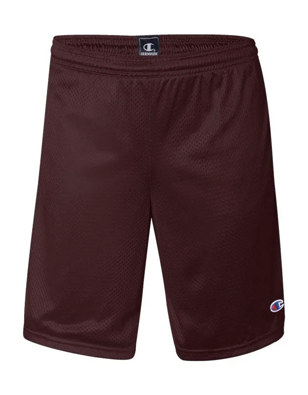 Polyester Mesh Shorts With Pockets