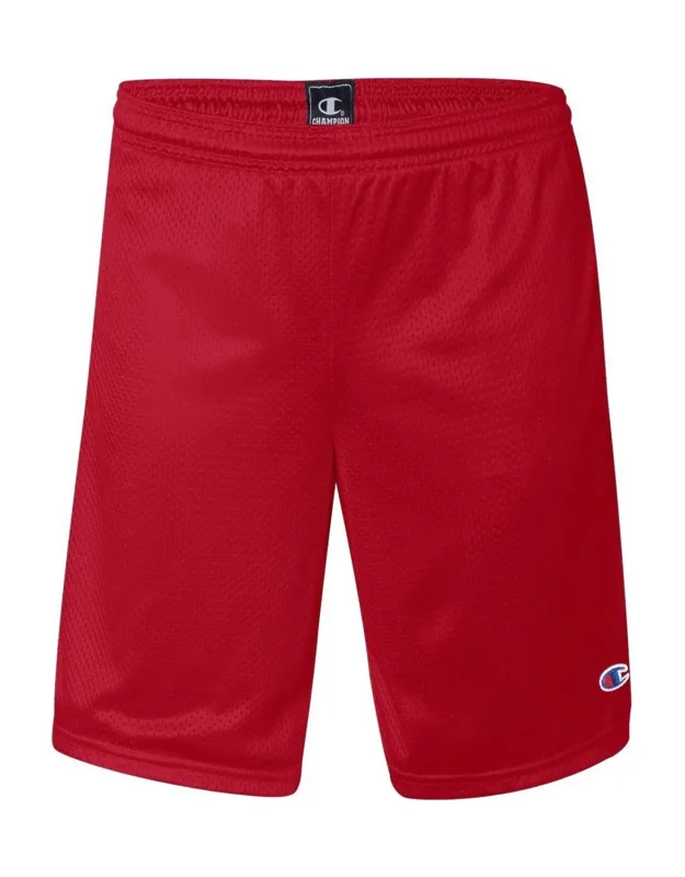 Polyester Mesh Shorts With Pockets