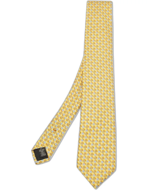 Patterned Silk Tie
