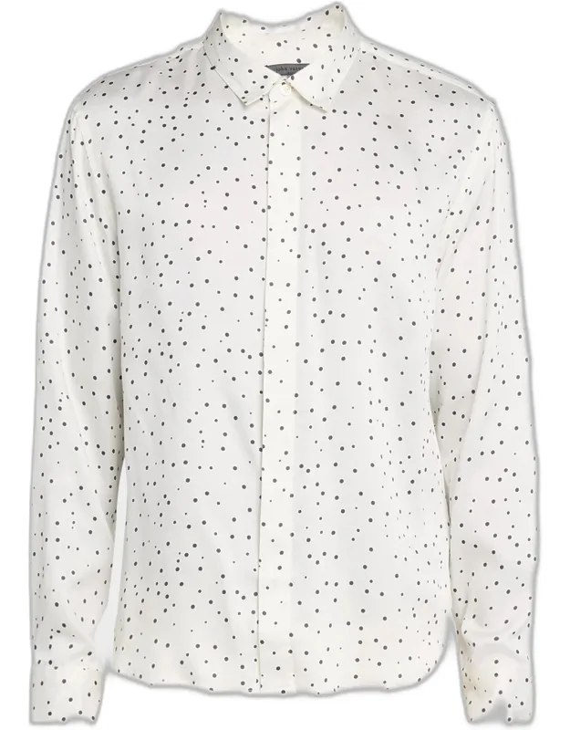 Rodney Polka Dot Modal Sport Shirt