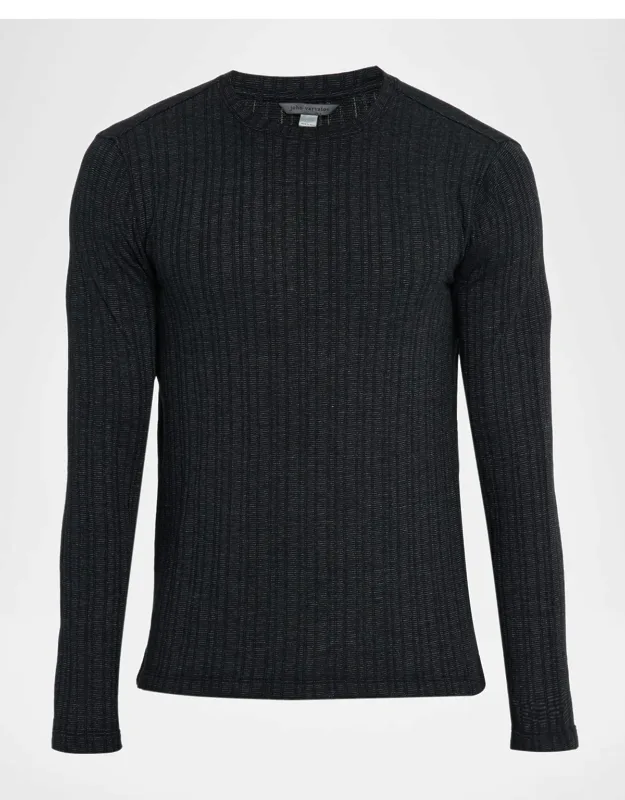 Ribbed Modern-fit Long-sleeve T-shirt
