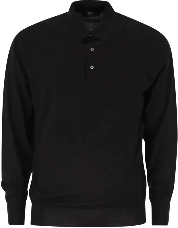 Wool Polo Shirt
