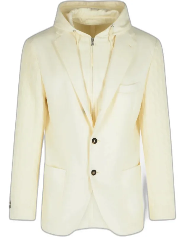 Wool And Cashmere Blazer