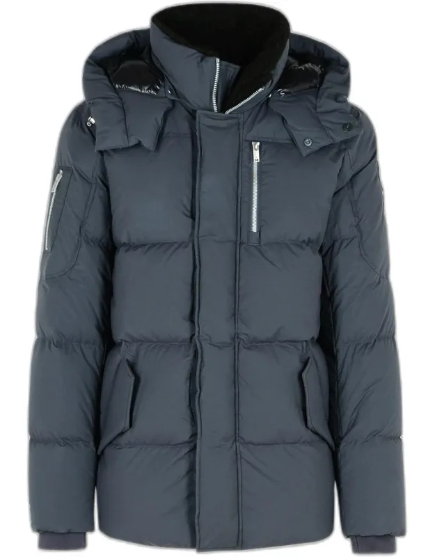 Everest 3q Nylon And Cotton Down Jacket