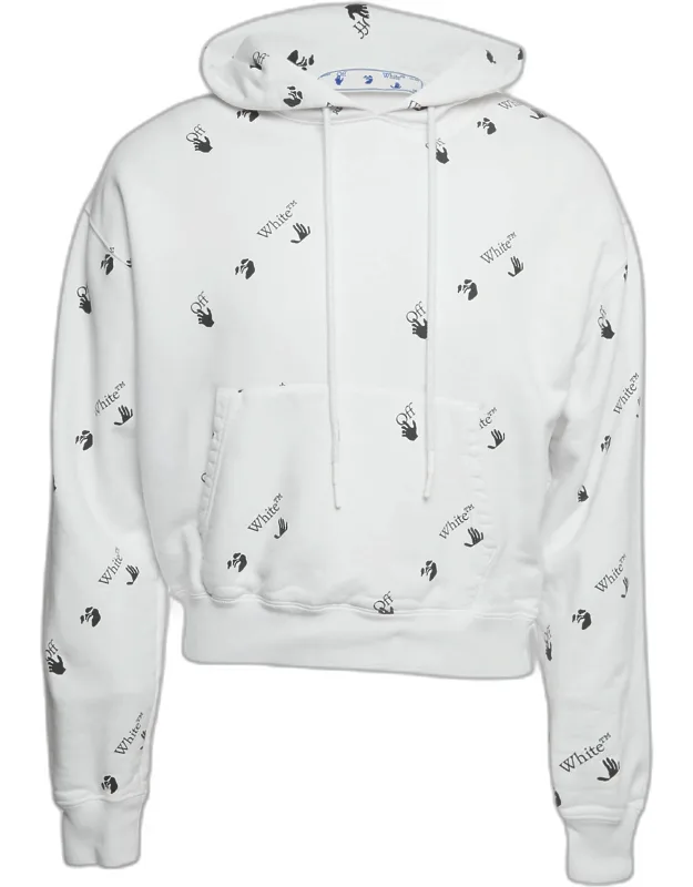 Logo Print Cotton Hoodie